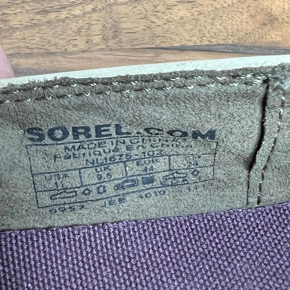 Sorel Sentry Mary Jane Duck Toe Flats Sneaker Shoe Size 11 - Picture 7 of 8